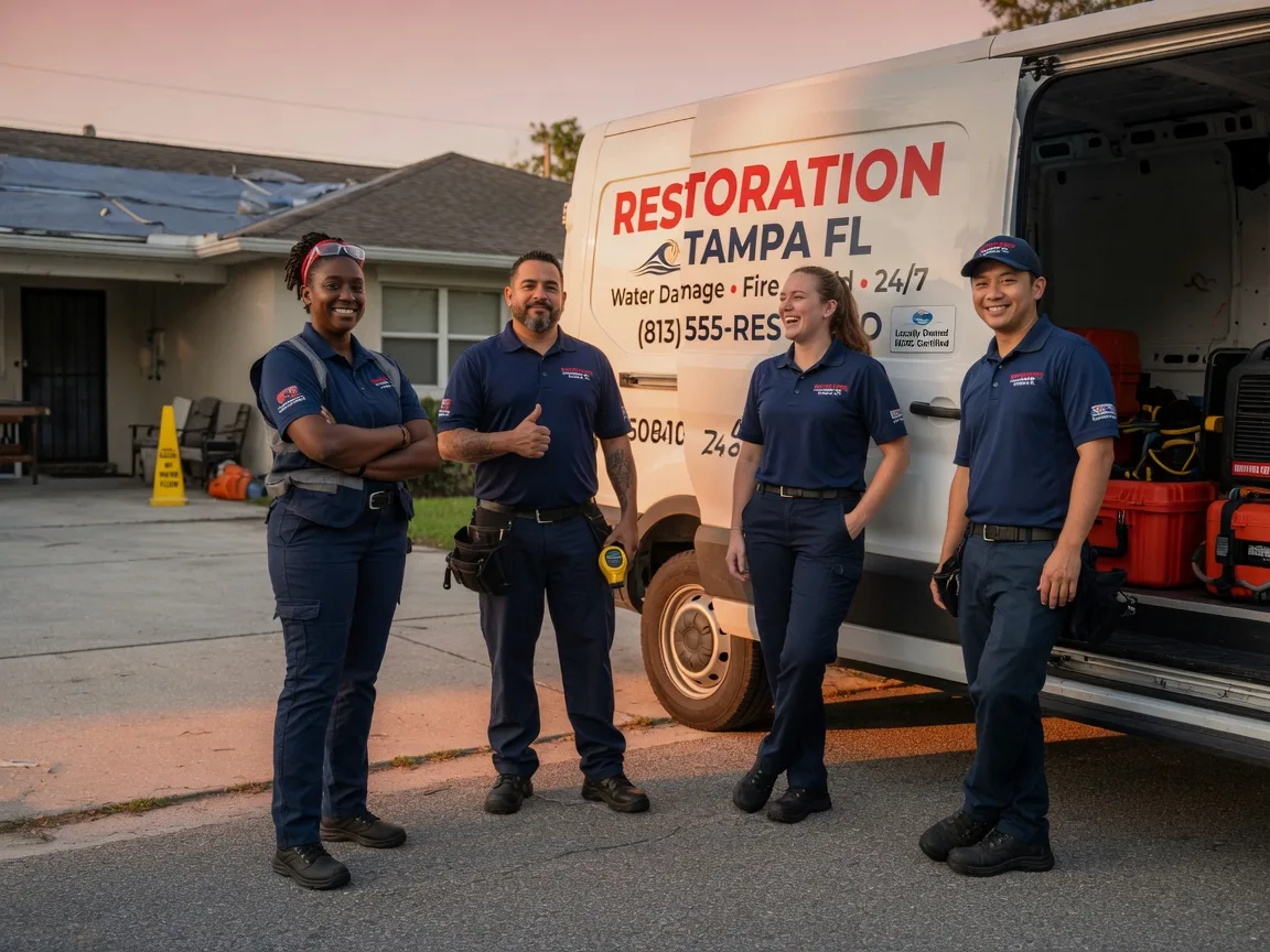Water Damage Restoration company in Clements, MN